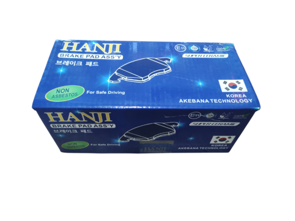 لنت ترمز جلوی هاوال H6 برند HANJI کره (هانجی) - تصویر 4